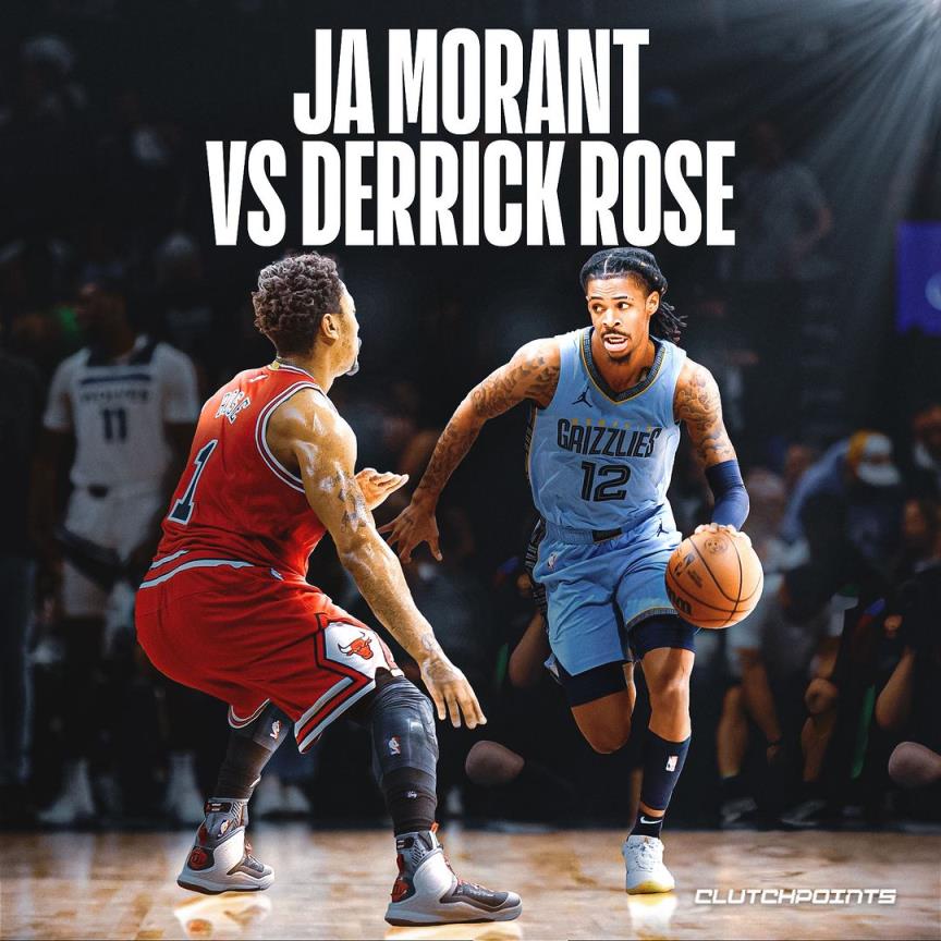 在你Pick谁？美媒：若两人都在巅峰 莫兰特和罗斯1对1 谁会赢？